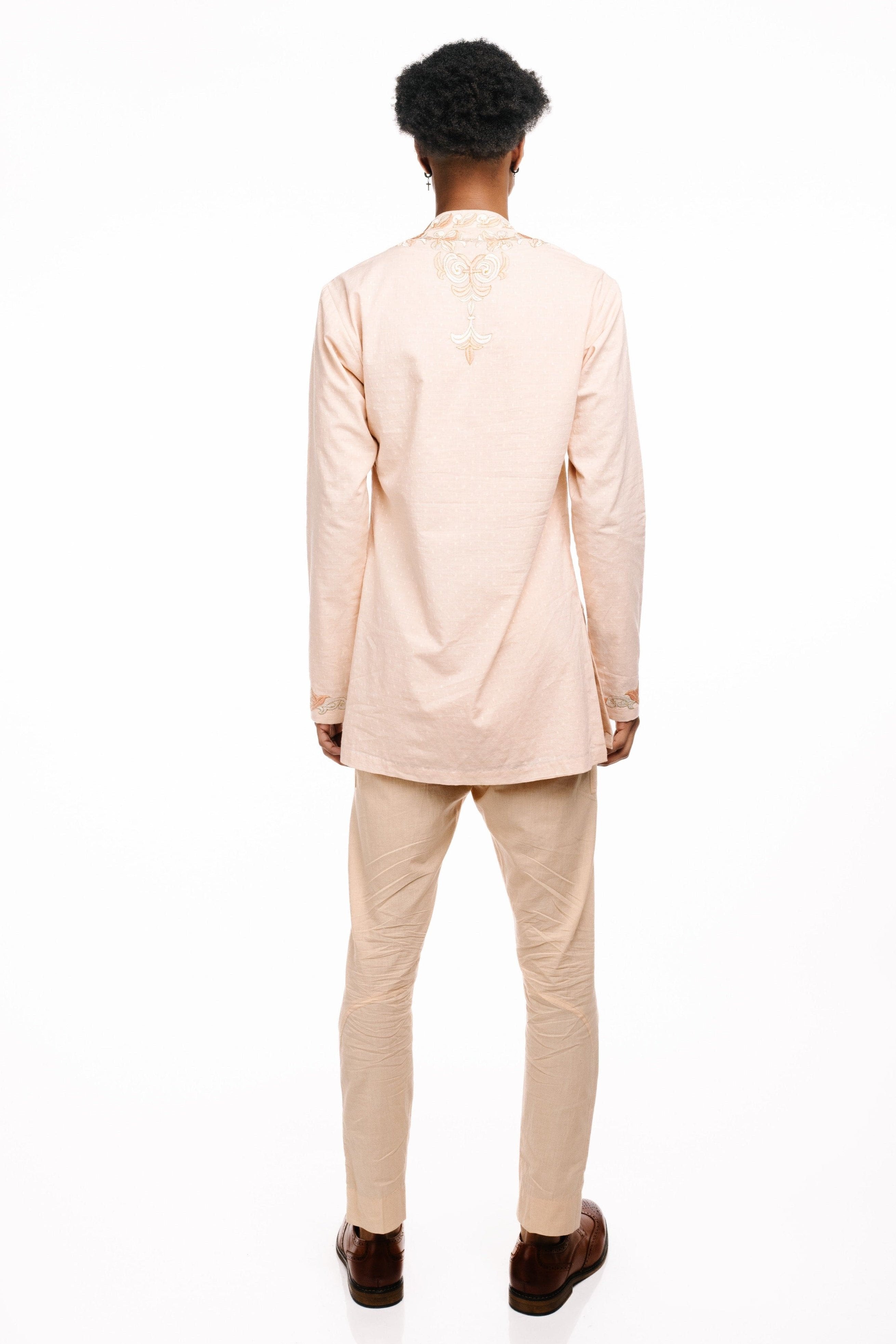 Soft Pink Short Kurta