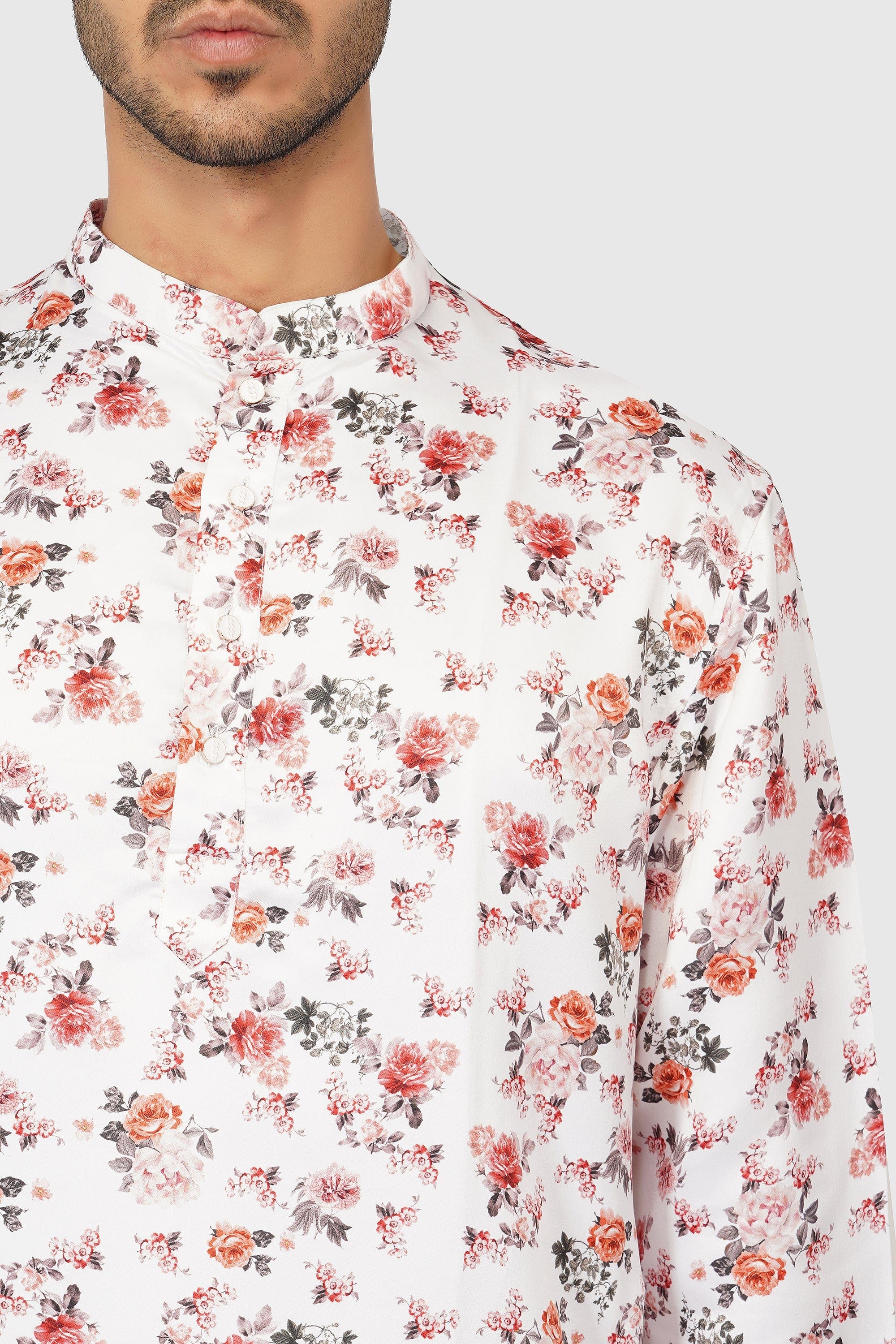 SANTI HOMME Daybreak Floral Kurta Set