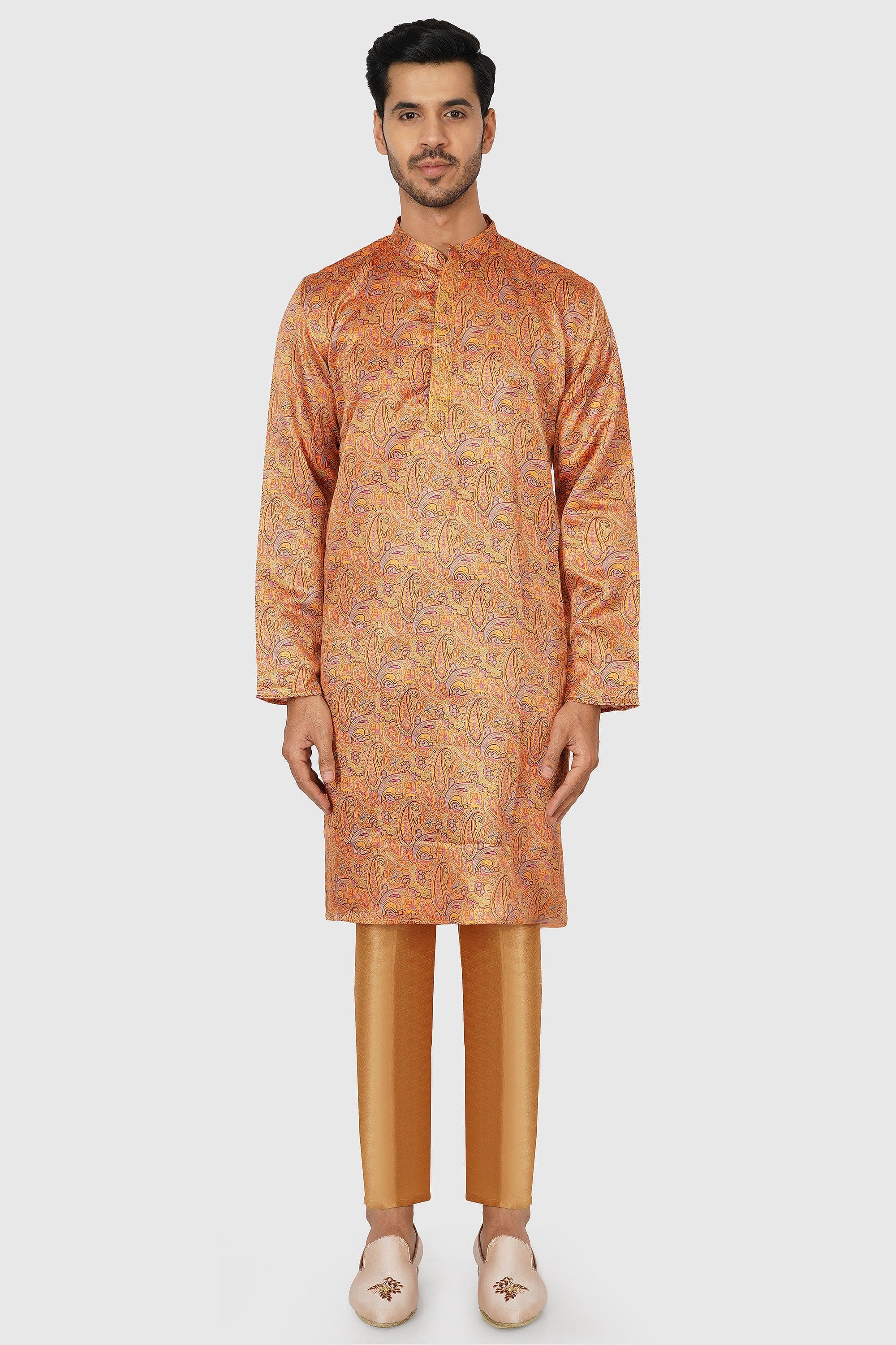 SANTI HOMME Seville Paisley Kurta