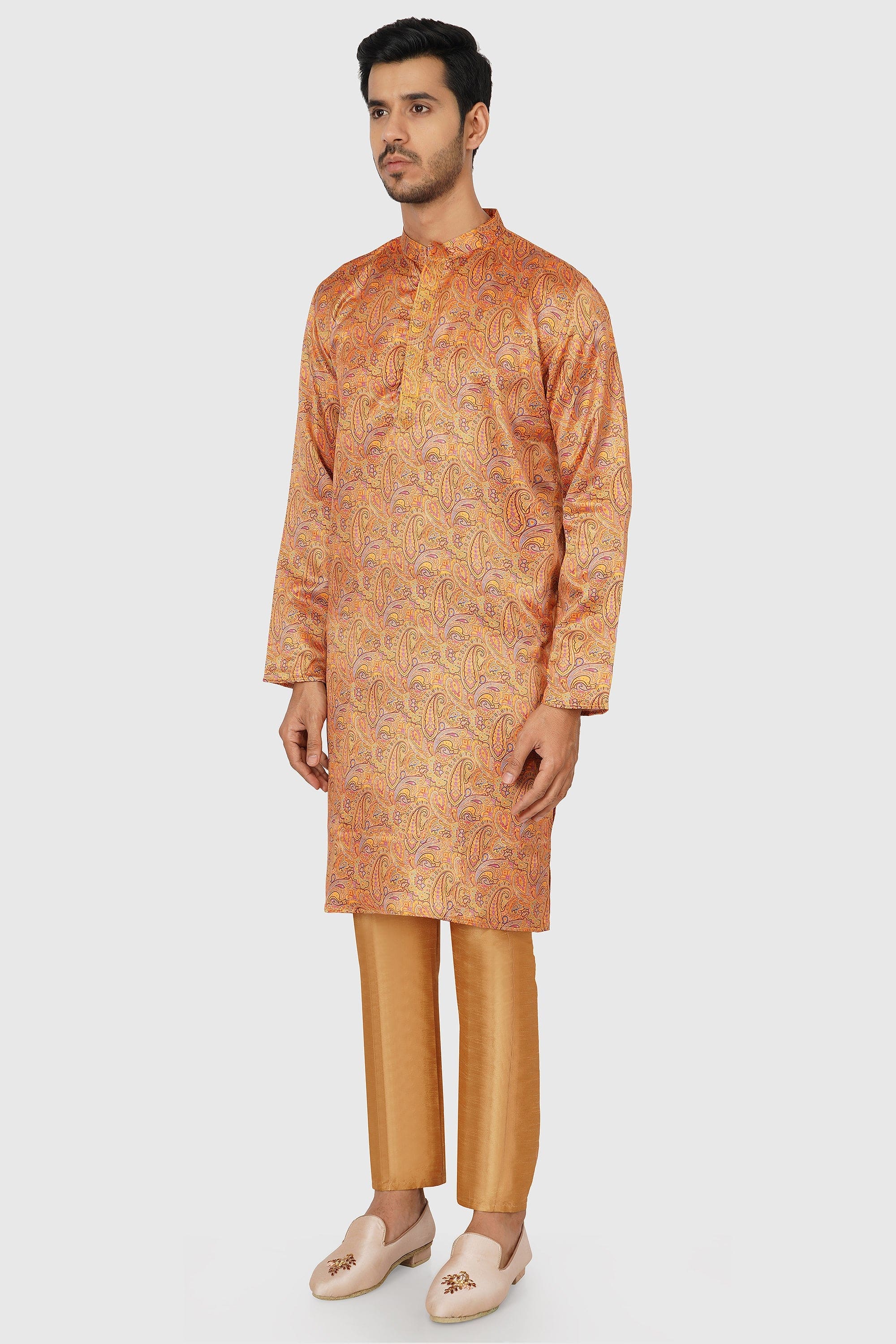 SANTI HOMME Seville Paisley Kurta